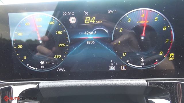 Mercedes-Benz GLA 200 1.3 163 KM (AT) - acceleration 0-100 km/h смотреть онлайн