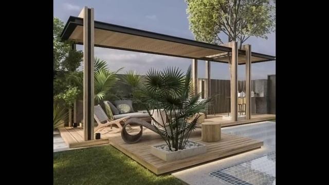 100 Patio Design Ideas 2023 Backyard Garden Landscaping ideas| House Rooftop Pergola |Terrace Desig смотреть онлайн
