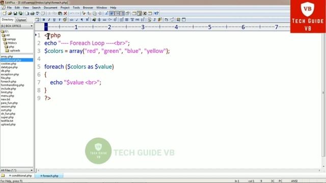 Loops in PHP | Foreach loop etc | PHP Part 7 | PHP Tutorial For Beginners 2021 смотреть онлайн