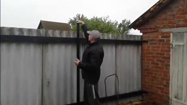 забор из шифера (для глухих) смотреть онлайн