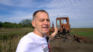 Трактор Т-70 Молдаванин. Тест драйв прямо в поле ?????