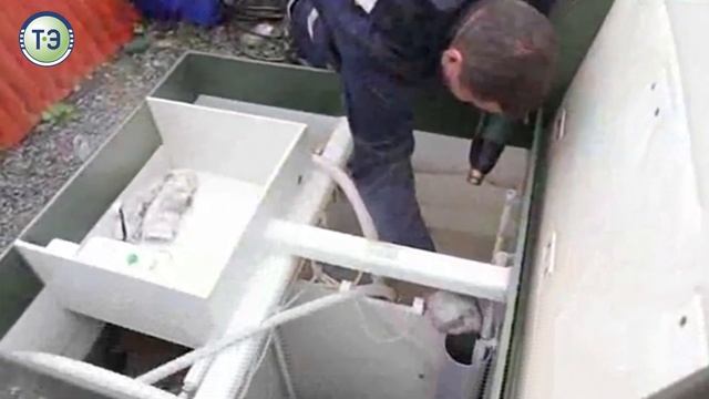 Автономная канализация. Погреб для загородного дома. Топол-Эко. смотреть онлайн