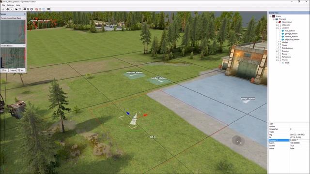 SpinTires Editor - урок 5. Локаторс, Тракс. Тест карты смотреть онлайн
