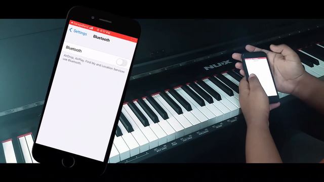 How To Connect Keyboard Piano To Phone (Wirelessly) смотреть онлайн