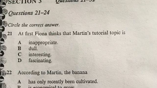 IELTS LISTENING kate and Luki CAMBRIDGE 1 listening test 3 Actual authentic real past exam смотреть онлайн