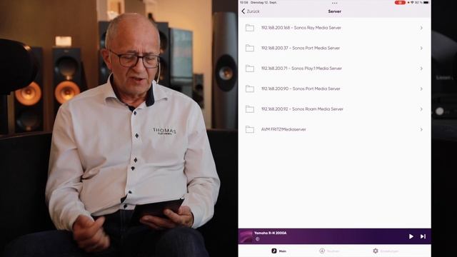 VORSTELLUNG Yamaha Musiccast App - THOMAS ELECTRONIC ONLINE SHOP - смотреть онлайн