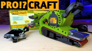 ПРОФЕССИОНАЛЬНЫЙ!?? ИНСТРУМЕНТ. Обзор на ленточный шлифовальный станок PROCRAFT PBS1600. #обзор