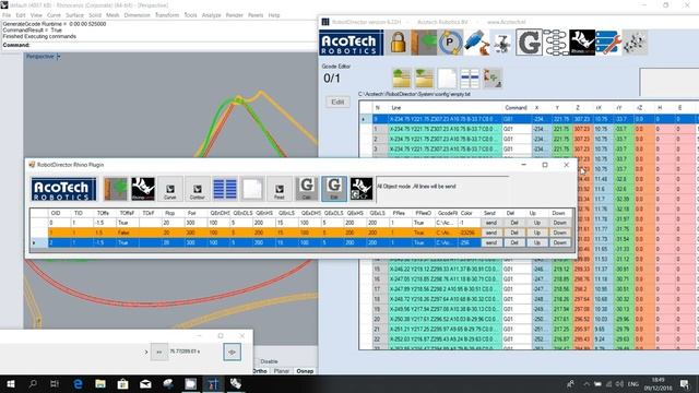 Rhino to Gcode to robot movements in a few steps смотреть онлайн