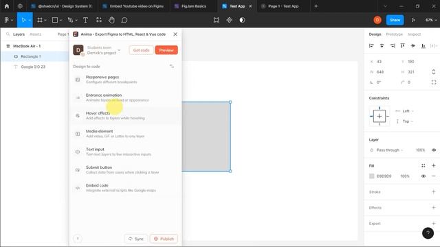 How to add YouTube video to Figma - Figma tutorial смотреть онлайн
