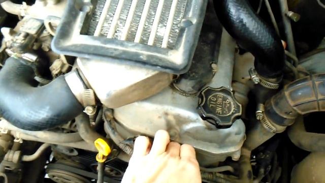 стук гидронатяжителя цепи 1 двигатель K6A Suzuki Jimny JB23W смотреть онлайн