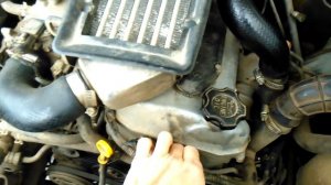 стук гидронатяжителя цепи 1 двигатель K6A Suzuki Jimny JB23W