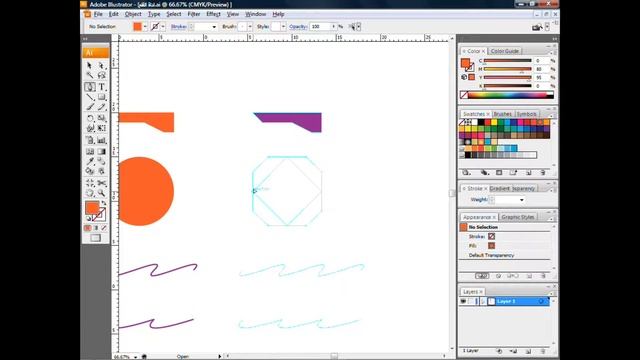 Illustrator CS3 / The Pen Tool смотреть онлайн