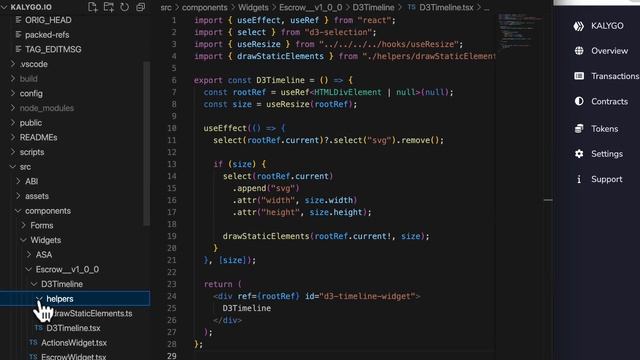 Code a D3.js timeline with React + Typescript смотреть онлайн
