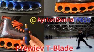 Обзор хоккейных коньков для фристайла системы T-Blade Freestyle ice skating