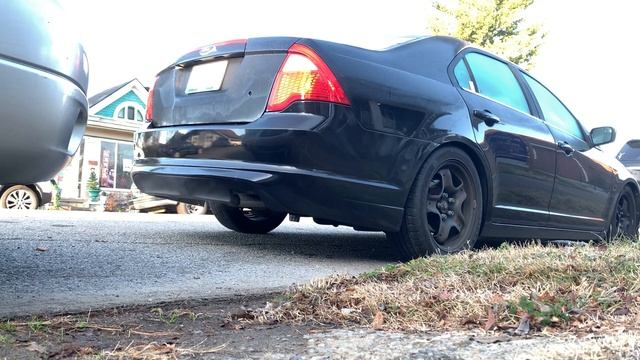 2011 Ford Fusion SE 2.5l i4 Muffler Delete Cold Start смотреть онлайн
