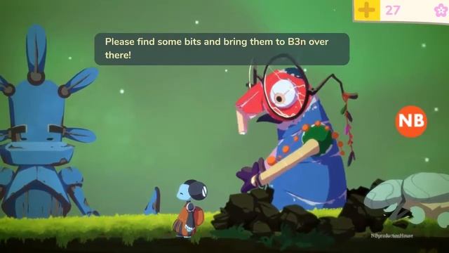 Still Here A Cute Flight Adventure Level 1 Garden Grounds Gameplay смотреть онлайн