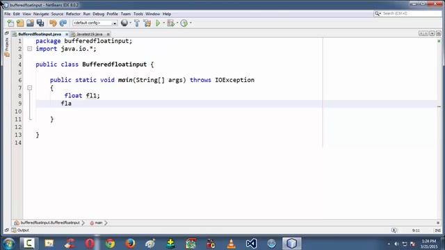 19.Inputting a float value in Java using BufferedReader. смотреть онлайн