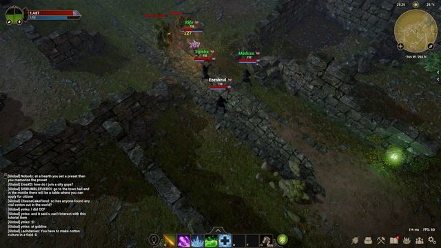 Unedited Fractured MMO, Alpha Gameplay. Grouping. смотреть онлайн