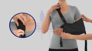 Бандаж для руки поддерживающий с фиксатором (косыночная повязка) Тип 611 Торос Груп