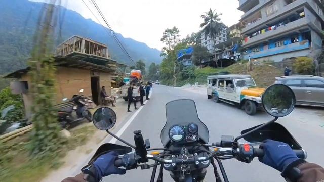 First MotoVlog With Insta360 X3 | Gangtok To Siliguri Road | NH 10 Road Update