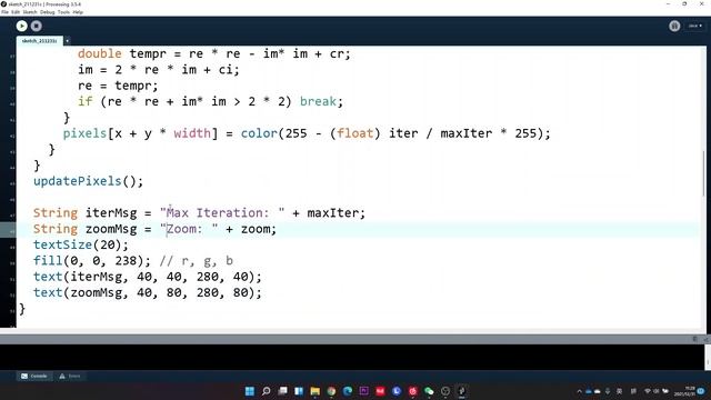 Create Your Own Mandelbrot Set Checker in 10 minutes in Processing смотреть онлайн