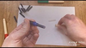 Перьевая ручка замена картриджа