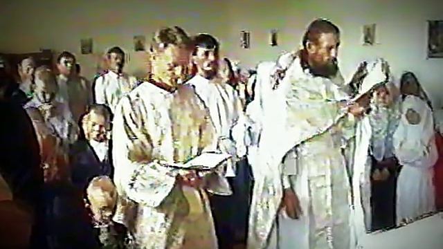 Свадьба. Венчание Загуляева Александра и Можиной Галины. 15 июля 2001 год. смотреть онлайн