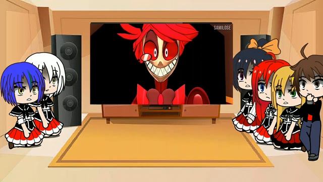 реакция dxd на аластора смотреть онлайн