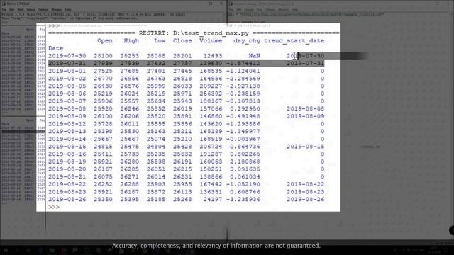 Python Price Trend Basics |Trend Max Calculation| Pythonbeginner 2019 смотреть онлайн