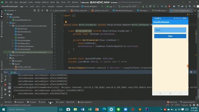 ANDROID STUDIO | 10.1 - Room, LiveData, and ViewModel Part A - Codelab смотреть онлайн