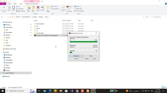 Joomla Installation | V 4.2.8 смотреть онлайн
