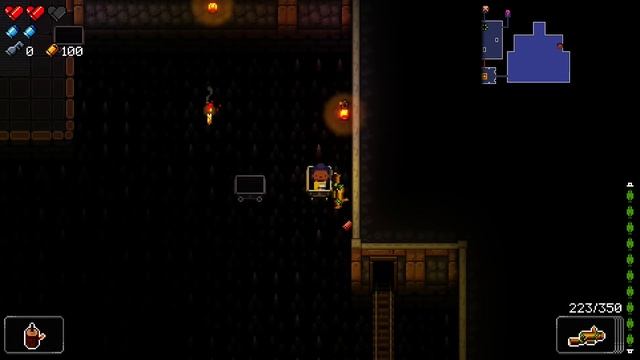 Enter the Gungeon - How to Obtain Gun Powder (Third Floors Mine Cart Room) смотреть онлайн