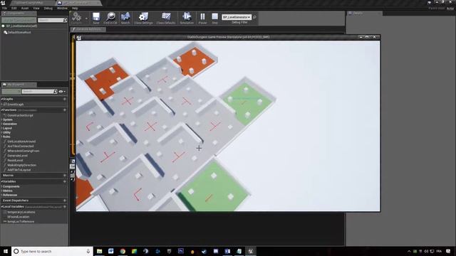 Diablo Dungeon Generator #18 Additional Tiles 3/3 | Unreal Engine 4 смотреть онлайн