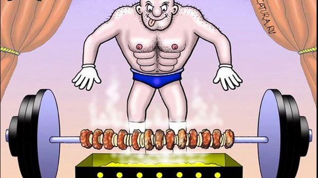 Смешные картинки и весёлые карикатуры про спрорт смотреть онлайн