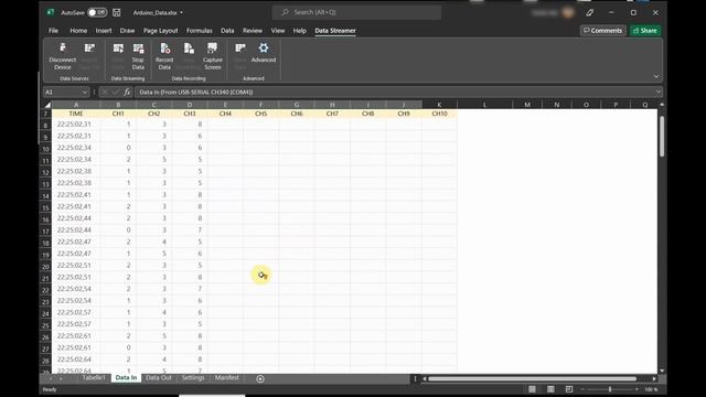 How to Read and Plot Arduino Data Live into Excel смотреть онлайн