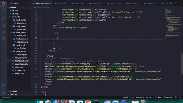 #14 Aplikasi Web Wisata [PHP, MySQL & Bootstrap] - Membuat Halaman Dinamis смотреть онлайн