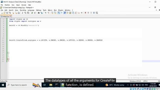 Writing a Python program that interacts with Windows APIs смотреть онлайн