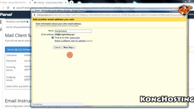 How To Connect Webmail To Gmail Account | Cpanel Mail Setup In Gmail | Gmail To Webmail Setup смотреть онлайн