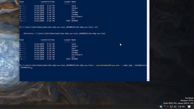 Loading Ubuntu 20.04 LTS on TechNexion Hardware using UUU on a Windows Host Computer смотреть онлайн