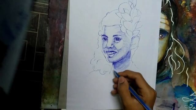 Sketch behind classmate notebook (lets check my accuracy)-Inspirational Arts смотреть онлайн