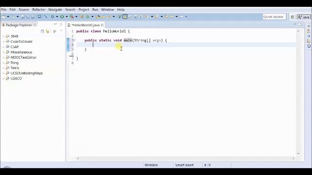 Java Lesson 1: Introduction смотреть онлайн