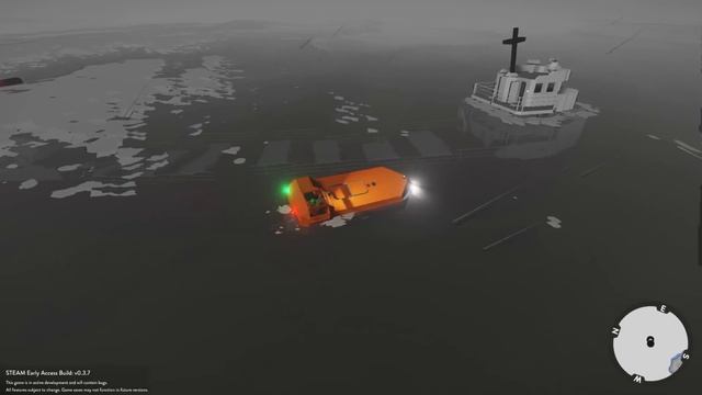 HUGE WAVES CUTS CARGO SHIP IN HALF! - Stormworks: Build and Rescue Gameplay - Sinking Ship Survival смотреть онлайн