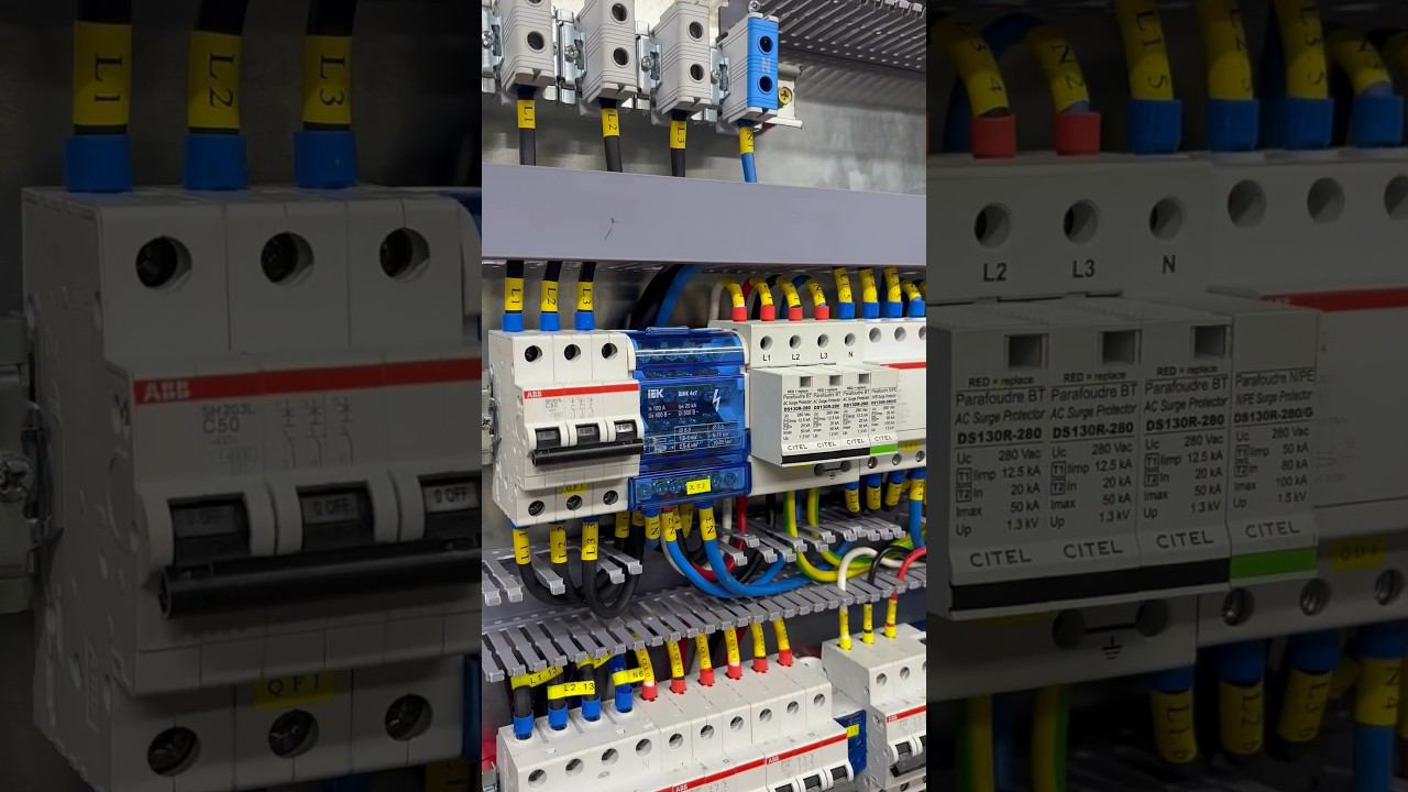 Электрощит своими руками #электричество #электромонтаж #электрика #электрикавдоме #электрощит смотреть онлайн