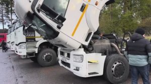 Поставили КАМАЗ на учёт )