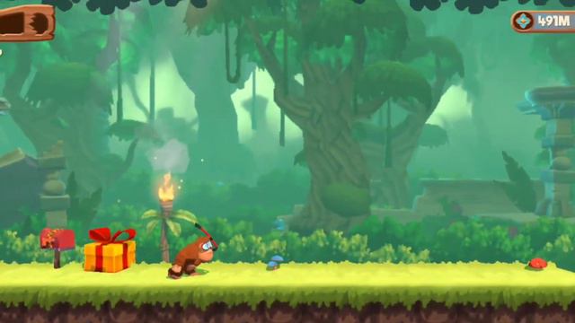 Banana Kong 2-(Gameplay 21)-Tierra Del Peligro Dia Jueves смотреть онлайн