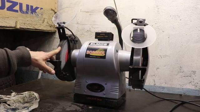 Точильный станок (наждак) ELMOS смотреть онлайн