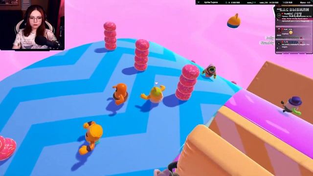 Кто займет 1 место? ► Fall Guys: Ultimate Knockout СТРИМ ► смотреть онлайн