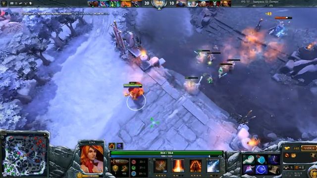 Оглушите 30 вражеских героев с помощью Light Strike Array , играя за Lina смотреть онлайн