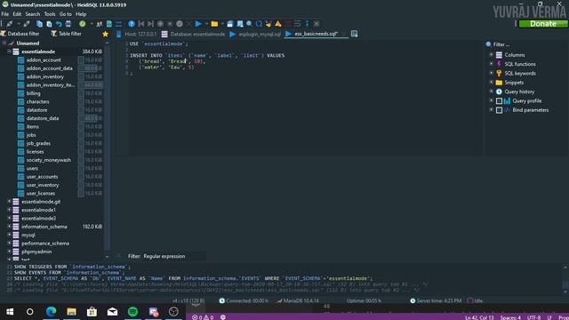 How to make a FiveM Server in Hindi - 2021 | Part 2 | Database and ESX Installation | Yuvraj Verma смотреть онлайн