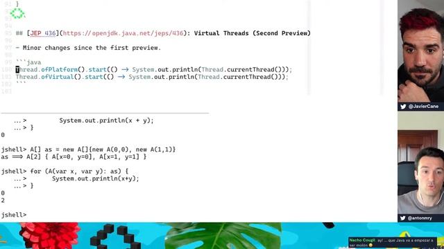 TOP 5 Novedades de JAVA 20: Pattern Matching v4 + Record Patterns v2… ? | #laFunción 8x22 смотреть онлайн